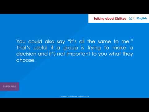 925 English Lesson 8   Talking about Dislikes in English   ESL English Conversation Lessons