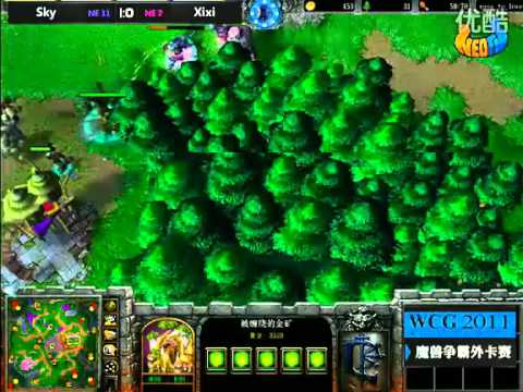 WCG 2011(CN) WE.GIGABYTE.Sky vs Zhou_xixi 2set [ENG]