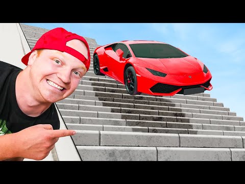 RC Car VS 1,000 Stairs!