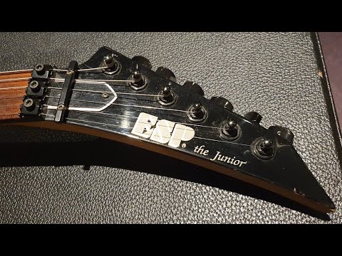 ESP The Junior 80s lawsuit headstock - White image 13