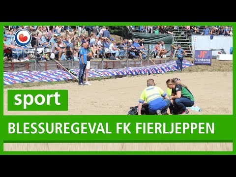 SPORT: FK fierljeppen ligt uur stil vanwege blessuregeval deelnemer