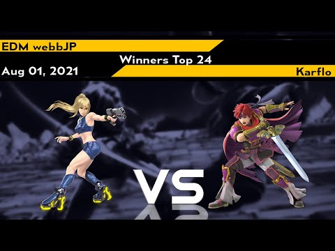 [Smash Ultimate] CGNY BrookLAN (Winners Top 24) - EDM  webbJP vs Karflo