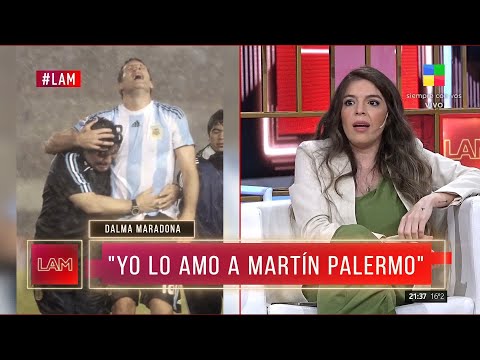 🎙️ Dalma Maradona, sobre la emoción de Palermo al recordar a su padre: "Yo lo amo a Martín"