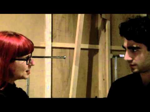 Christopher Esber Chats With Glynis Traill-Nash At RAFW 2011