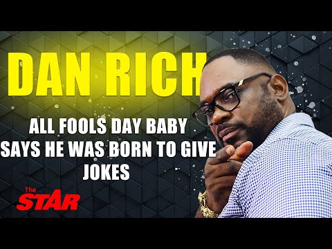 Dan Rich takes up comedy All Fools Day baby says he was born to give jokes