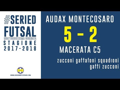 Serie D - Audax Montecosaro 🆚 Macerata C5 5-2 (highlights)