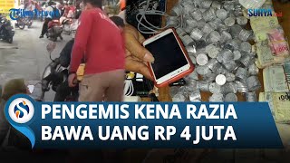 Viral! Pengemis di Semarang Bawa Uang Rp 4 Juta, 7 Handphone, hingga Perhiasan saat Terjaring Razia
