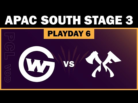 WildCard vs. FURY｜2022亞太南方聯賽 第三階段 例行賽第六天