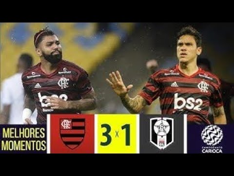 FLAMENGO 3 X 1 RESENDE   MELHORES MOMENTOS (03/02)
