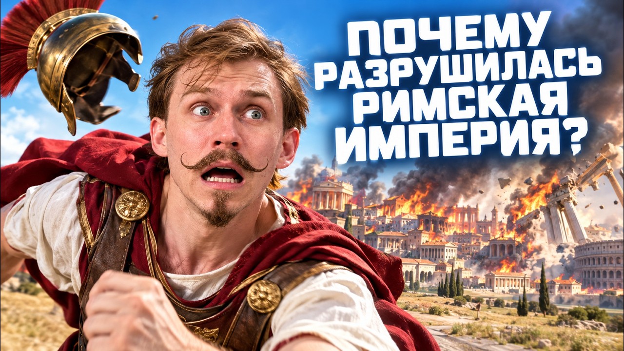 Геи, Христиане и напитки из свинца... 🍇 Почему закончилась Римская Империя? | 
