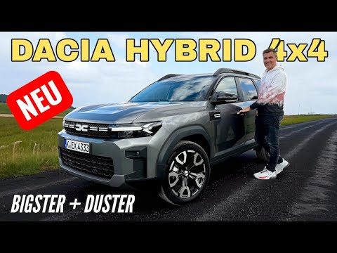 DACIA BIGSTER + DUSTER HYBRID 4x4: Jetzt kommt der Automatik-Allrad-SUV | LPG | 2025