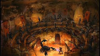 Beyond Skyrim: Elsweyr - Sandstone Cave Concept Art Speed Paint