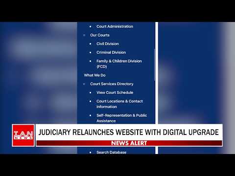 New Judiciary Website With Improved Access Features