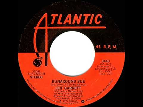 1978 HITS ARCHIVE: Runaround Sue - Leif Garrett (stereo 45)