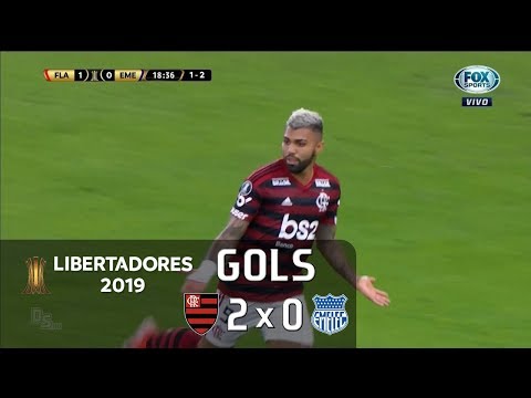 Gols - Flamengo 2 x 0 Emelec - Libertadores 2019 - Fox Sports