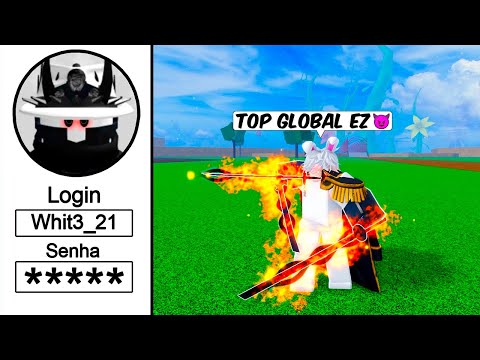 SUBI o BOUNTY do TOP GLOBAL no Blox Fruits 🔥