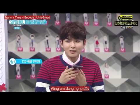 [Vietsub] Super Idol Chart Show - Idol Star 's Habit #8 - SeHun cut