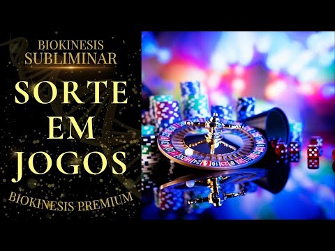 Poderosa Biokinesis Subliminar Sorte em Jogos