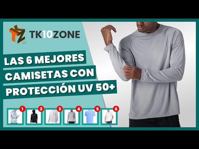 Vídeo relacionado con TACVASEN Camiseta Hombre UPF 50+ UV Protección Solar Manga Larga Camiseta Cuello Alto Exterior Senderismo Surf Running Pesca Gris Claro XL