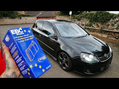 UPGRADING MK5 GOLF GTI BRAKES * EBC *