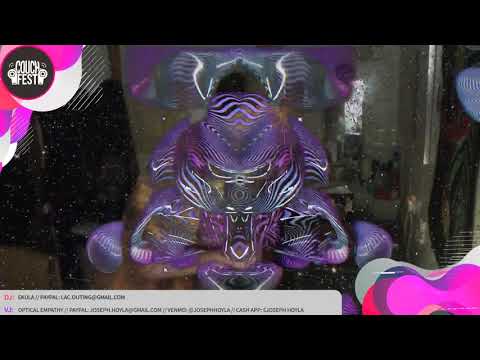 Ekula with visuals by Optical Empathy // CouchFest 2.0: a live streamed bass music fundraiser