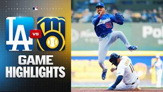 Dodgers vs. Brewers Game Highlights (5/24/26) | MLB Highlights