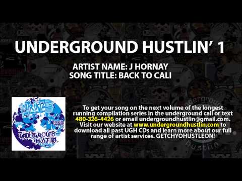 Underground Hustlin' Volume 1 - 14. J Hornay - Back To Cali 480-326-4426