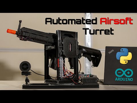 I Built 3 AI-Powered Airsoft Turrets for Home Security | Person-Tracking Turret 2.0