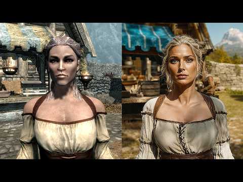 Skyrim Remastered By AI - Whiterun