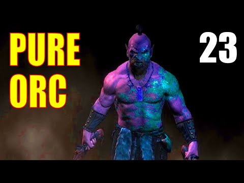 Skyrim HARDCORE PURE ORC BUILD Walkthrough - Part 23, The Hammer Falls on Fellhammer