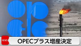 OPECプラス　8月の生産目標を増産で合意　5カ月連続