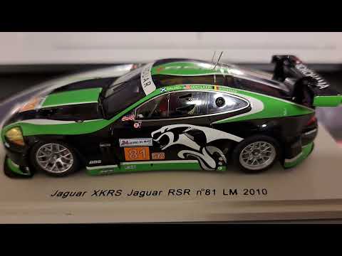 Spark 2010 Jaguar XKRS RSR #81 in 1/43 scale.