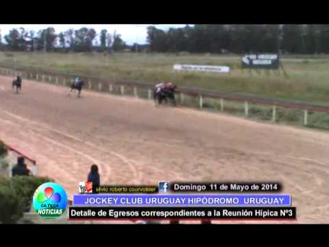 INFORME CARRERAS EN HIPODROMO DE CONCEPCION DIA DOMINGO 11 DE MAYO 2014 AVI