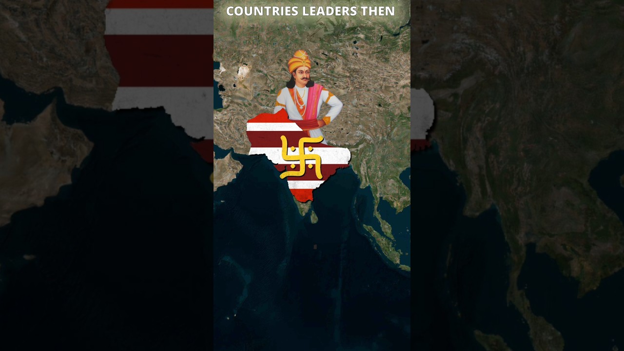 Countries leaders now vs then #shortsviral #geography #history #countryballs #viral #edit