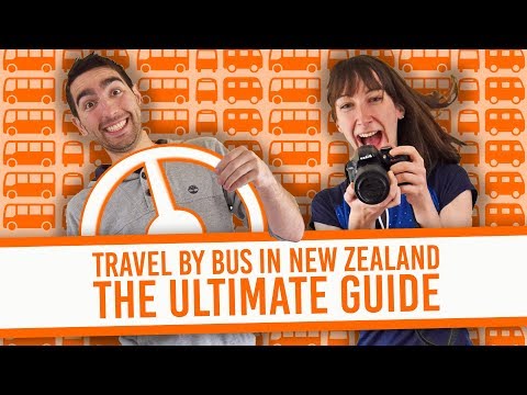 🚍🚌 Travel By Bus in New Zealand: The Ultimate Guide Video