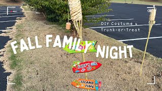 DIY Costume and Trunk-Or-Treat for Fall Family Night | Aloha Fall Theme