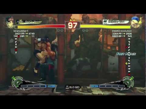 SSF4 AE: kiranumber1 (Fei Long) vs SNAKErevolution (Yun)