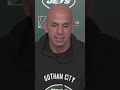 Robert Saleh says the Jets are looking for a veteran QB ? #shorts