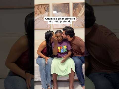 Iae, para quem ela olhou primeiro? 🤣 #humor #rotina #cuidadora