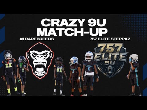 *CRAZY* #1 9U RAREBREED SLIME BOYZ 🦠 vs  757 ELITE STEPPAZ 🥾 | EF CLASSIC
