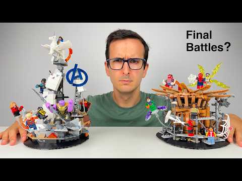 LEGO Endgame and Spider-Man Final Battle Sets - REVIEW
