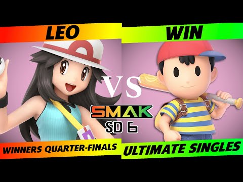 SMAK-SD6 Winners Quarter-Finals - Leo (Pokemon Trainer) vs. Win (Ness) - SSBU