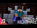 Living In A Nightmare Herobrine Minecraft Music Video