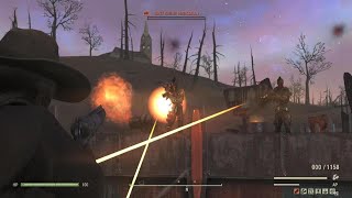 Fallout 76, the ghoul vs the rust raiders.