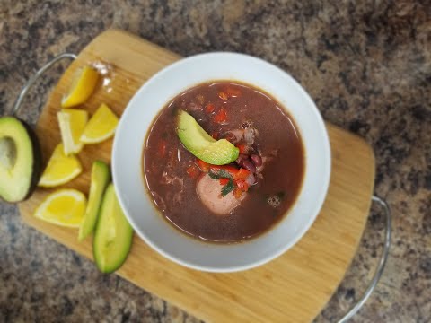 Nicaraguan Bean Soup (Sopa De Frijoles)
