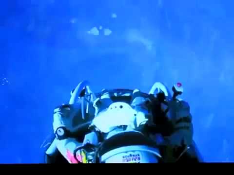 Felix Baumgartner's supersonic freefall from 128k