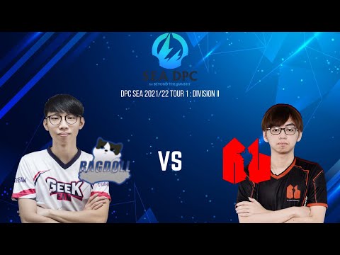 Ragdoll vs Army Geniuses | BO3 | DPC SEA 2021/22 Tour 1 : Division II | Cast by CruzCause