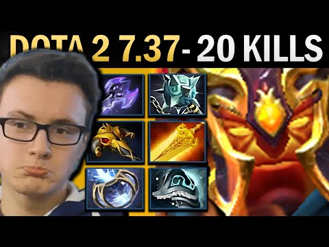 Ember Spirit Dota 2 7.37 Miracle with 20 Kills and Radiance - TI13