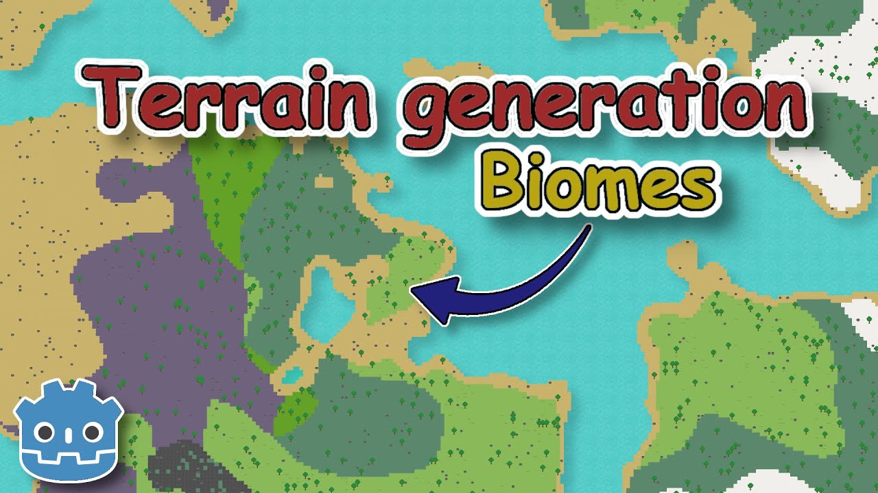 Godot Procedural Generation with BIOMES tutorial part 1