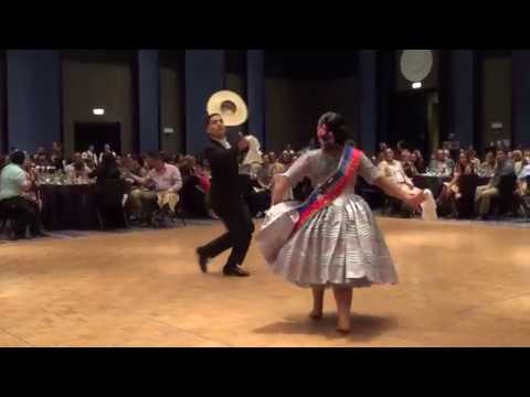 Westin Hotel. Luz Ma Obando y Javier Iparraguirre. Marineras: La Centenaria y Viva Trujillo